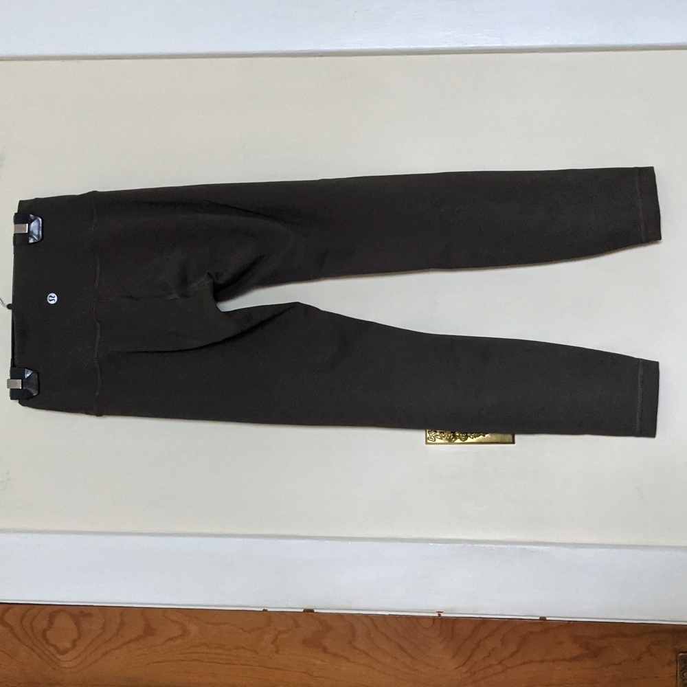 Lululemon Athletica Align Olive Green Yoga Leggings size 4
